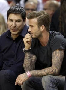 David Beckham, Marcelo Claure