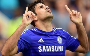 Diego Costa celebrando un gol con el Chelsea / Agencias