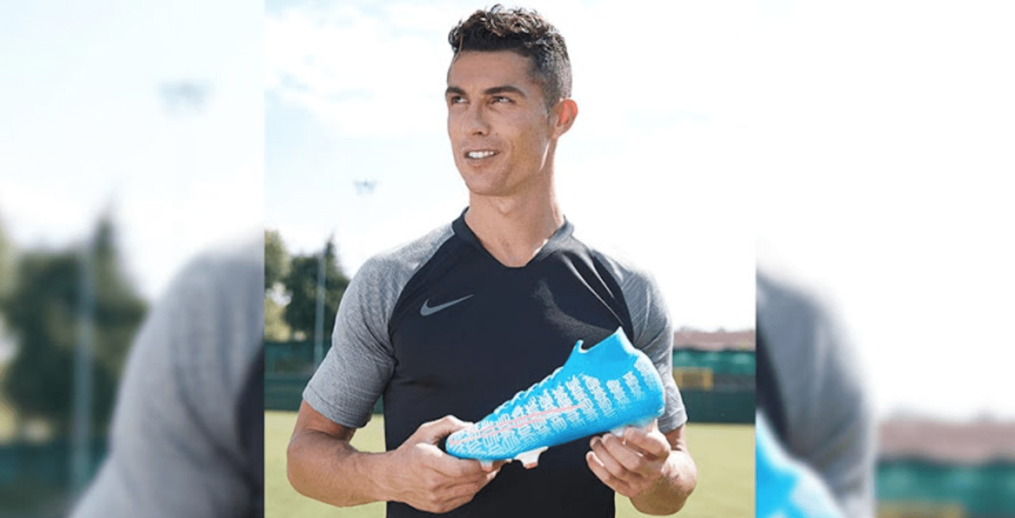 transacción campo Combatiente Nike firma un acuerdo multimillonario con Cristiano Ronaldo