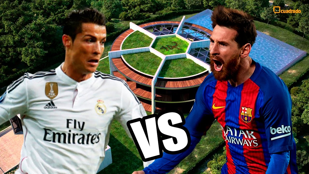 Sacan a la luz todos los detalles de las mansiones de Cristiano Ronaldo y Messi (vídeo)
