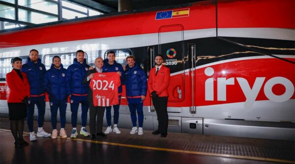 Iryo patrocinador Atlético Madrid