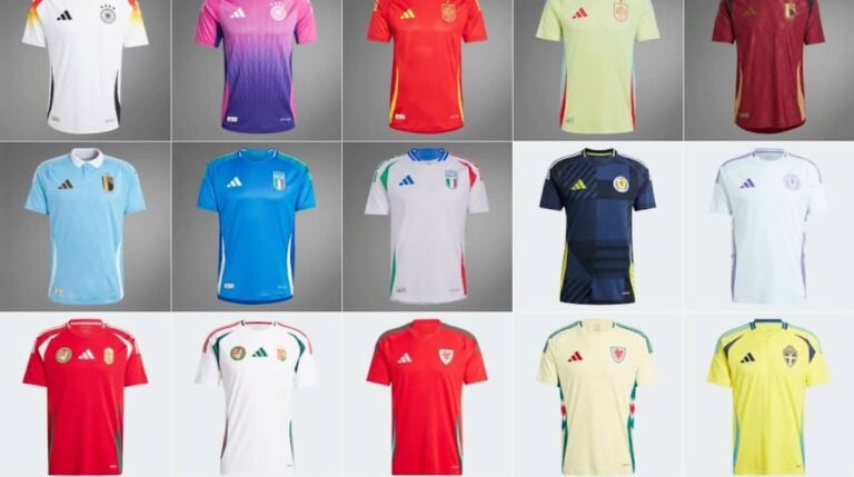 Adidas camisetas Eurocopa