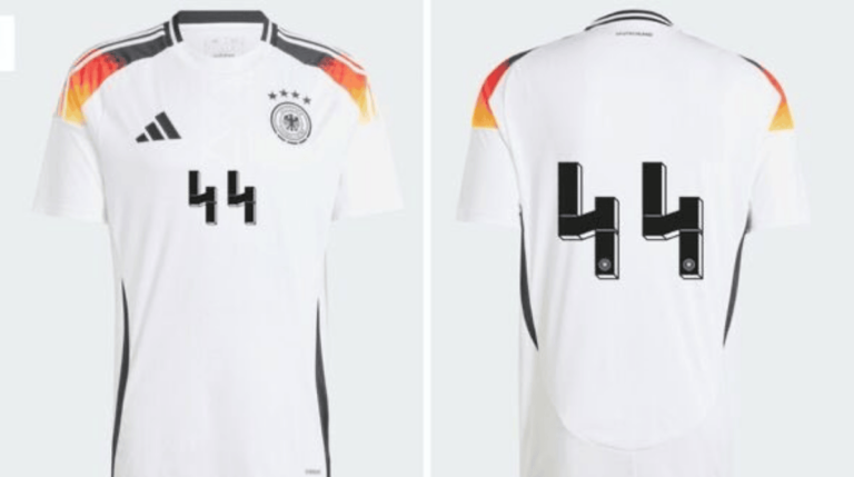 44 en camisetas Alemania