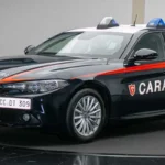 Alfa Romeo Giulia, Carabinieri, coche patrulla Italia, Arma dei Carabinieri.