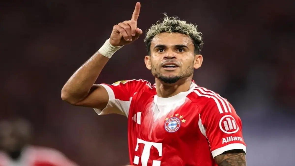 Luis Díaz, extremo colombiano del Bayern Múnich, que percibe 14 millones de euros brutos anuales siendo el sexto mejor pagado del club pese a ser considerado el fichaje más rentable de la temporada en la Bundesliga
