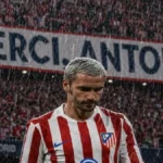 Imagen destacada sobre Atlético de Madrid en la Champions League 2025/2026. La derrota ante el Arsenal FC en Londres (1-0)