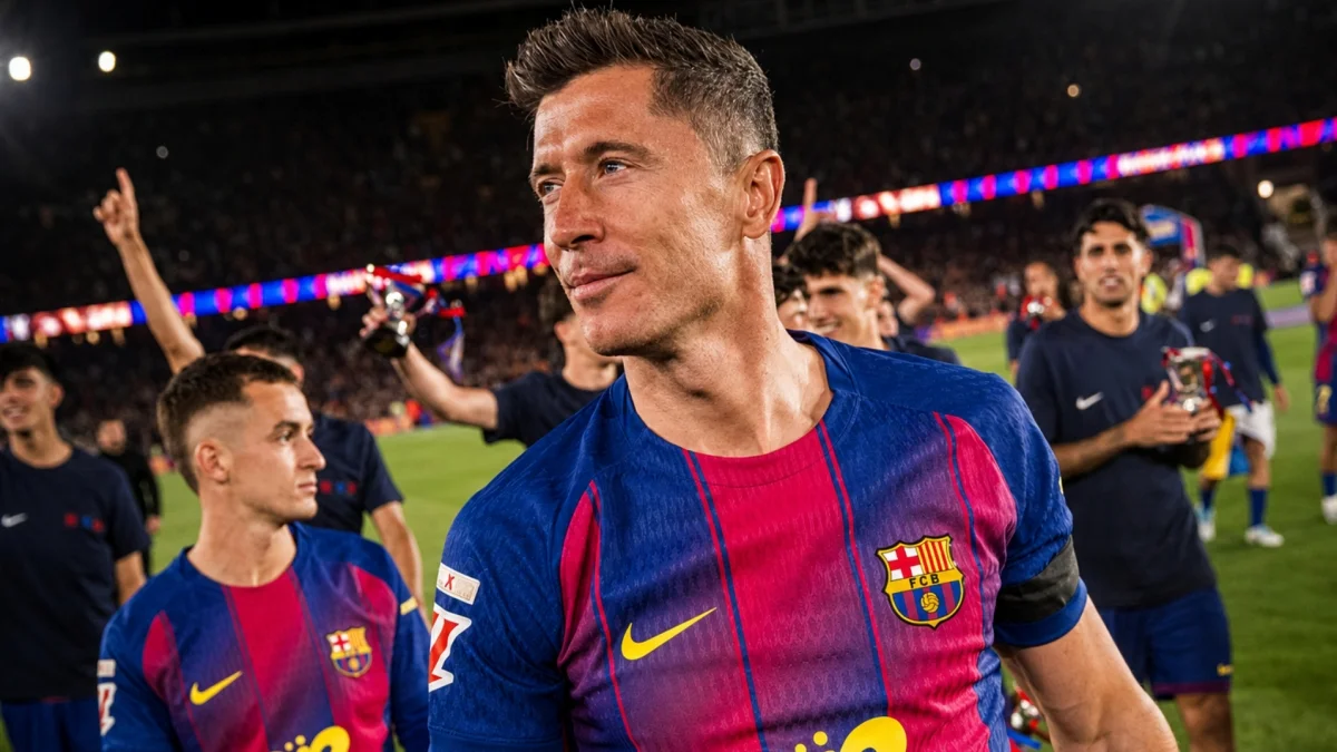Imagen destacada sobre FC Barcelona busca sustituto de Lewandowski