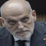 El presidente de LaLiga, Javier Tebas, en el Congreso de los Diputados durante el debate sobre la limitación de bloqueos masivos de IP para combatir la piratería.