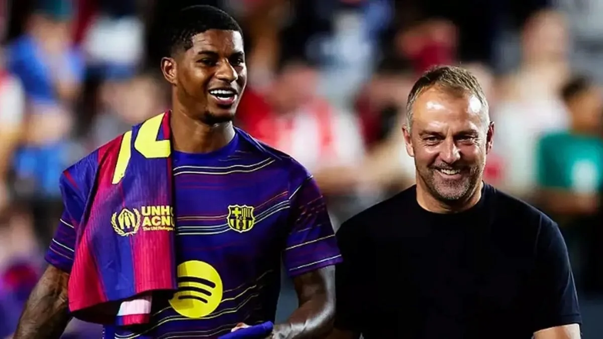 Imagen destacada sobre Hansi Flick y Marcus Rashford: futuro en el Barça