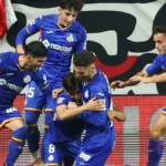 Imagen destacada sobre Los jugadores del Getafe celebran un gol Apuesta a este partido aquí UEFA Champions League 1 X 2 PSG