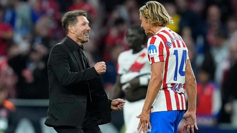 Imagen destacada sobre Marcos Llorente abre el debate sobre el relevo de Simeone