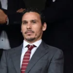 José María del Nido Carrasco en el palco del estadio Ramón Sánchez-Pizjuán durante un partido del Sevilla FC