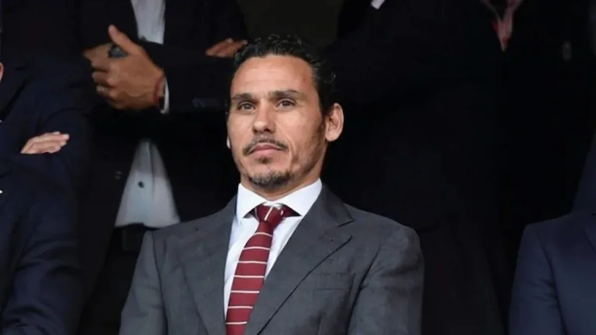 José María del Nido Carrasco en el palco del estadio Ramón Sánchez-Pizjuán durante un partido del Sevilla FC