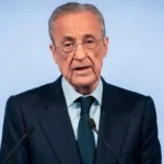 Composición con Josko Gvardiol y Joao Neves en sus respectivos clubes actuales, con el escudo del Real Madrid en el centro