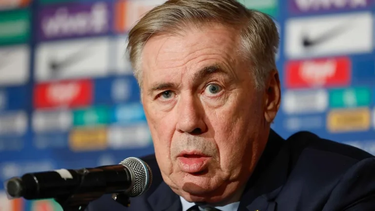 Collage con los rostros de Gareth Southgate, Julian Nagelsmann, Didier Deschamps y Lionel Scaloni, los seleccionadores con mayores emolumentos del Mundial 2026