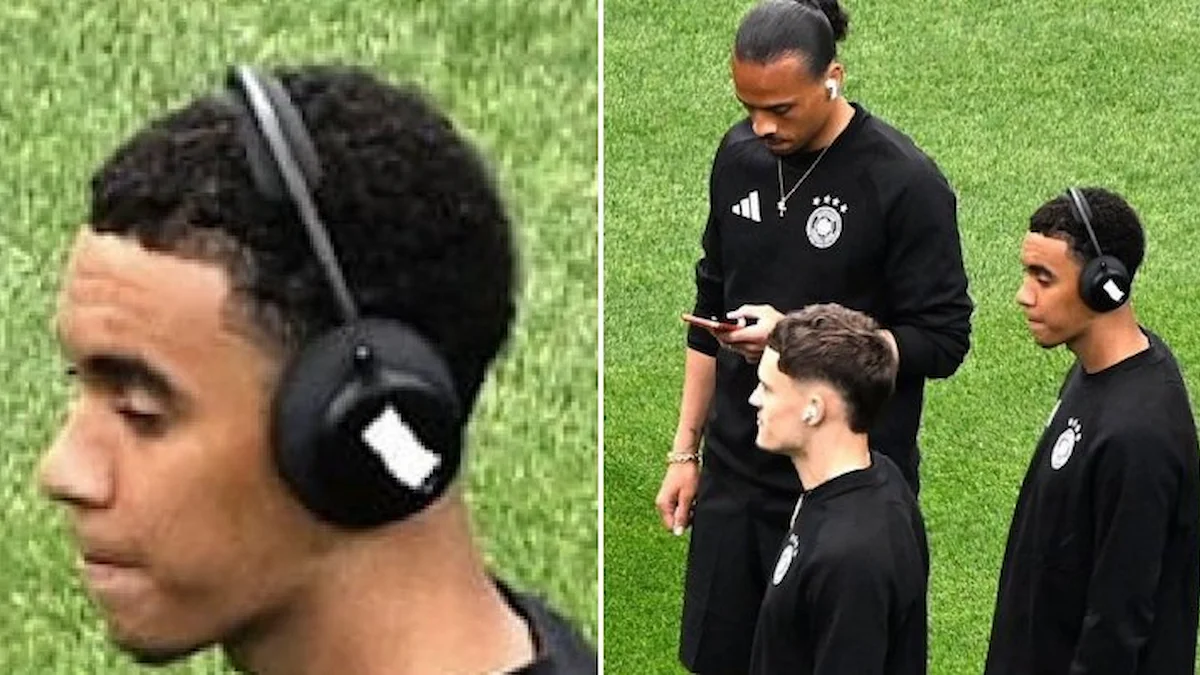 La FIFA tapó el logo de Beats by Dr. Dre en los auriculares de Musiala antes del debut alemán