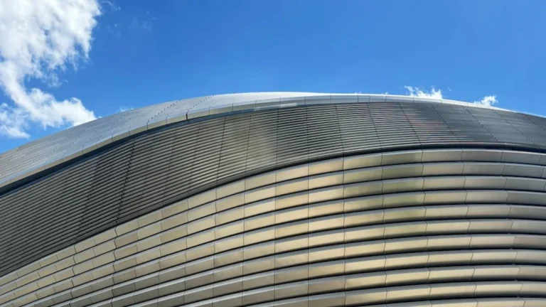 Santiago Bernabéu reformado, estadio del Real Madrid en Madrid