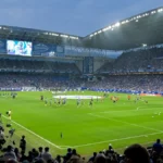 Vista general del Carlos Tartiere lleno antes de un partido del Real Oviedo